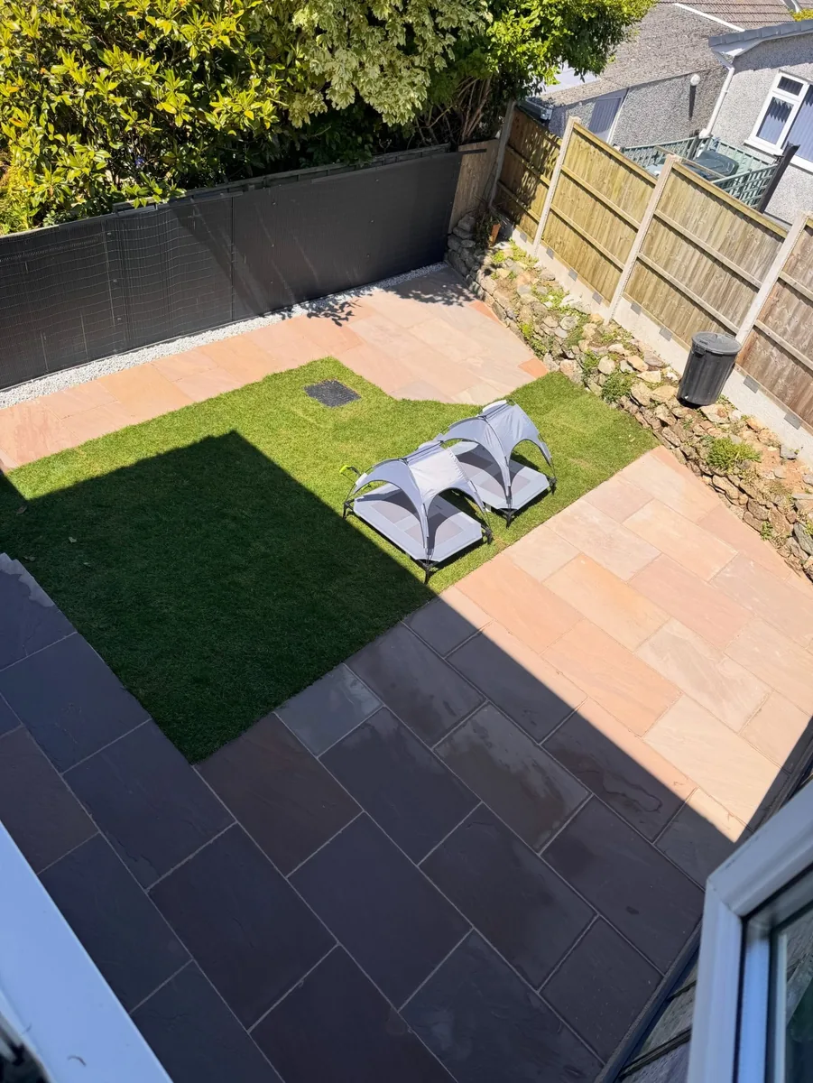 Garden rebuild, finished by HW Contractors